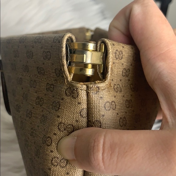 Gucci supreme GG metal top clutch - Picture 13 of 13